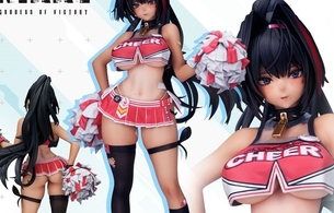 『勝利の女神：NIKKE』ベイの下乳丸出しドスケベムチムチのエロチアガールフィギュア！