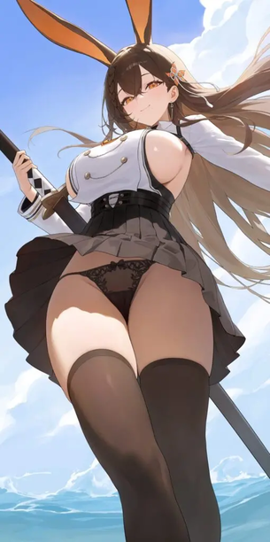 クッソ可愛いローアングル系美少女で妄想！ハメ撮り中出し！