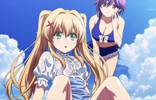 アニメ『サマーポケッツ』7話でえっちなムチムチおっぱいの水着やエロい濡れ透けなど！