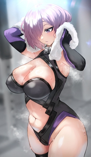 【SFやファンタジーでよくある？】レオタードタイプの戦闘スーツやインナーの衣装着てる美少女のボディライン── ㉗