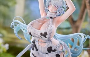 『勝利の女神：NIKKE』トリナのエロすぎるドスケベおっぱい丸出しのエロセーターフィギュア