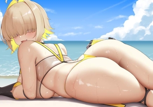 【勝利の女神：NIKKEエロ漫画】エレグのご奉仕Ｓ●Ｘで即抜き！●ハメ！