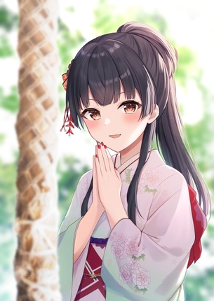 【非・微エロ】月曜日の黒髪美少女画像まとめ その１２１