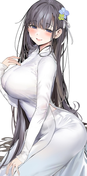 【画像】着衣でも着膨れするほど巨乳なメスガキたち、目が離せなイラストまとめ