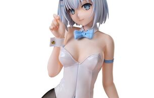 『デート・ア・ライブ』鳶一折紙のえっちなおっぱい見えそうなエロバニー姿のエロフィギュア！