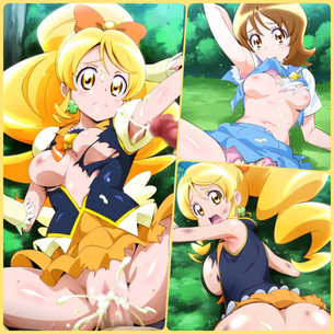 【画像】「ハピネスチャージプリキュア！」戦闘に負けたキュアハニー（大森ゆうこ）に中出しぶっかけエロエロH❣での背徳感交尾が最高