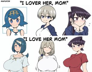 【画像】ヒロインの母親（ヒロインをちょっと老けさせて乳盛っただけ）←これ