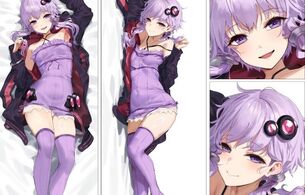 『結月ゆかり』はじめての公認抱きまくら！えっちな太もも丸出しやエロいおっぱいなど！