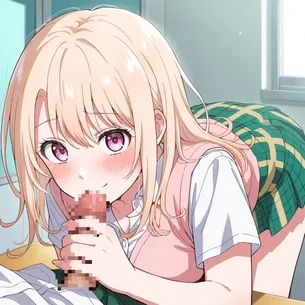 【黒岩メダカに私の可愛いが通じない】川井モナ/難波朋の2次元エロ画像＆エロイラスト Part5