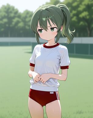 【ブルマ】ブルマとかいう絶滅危惧種の画像貼ってくれ　その5【二次画像】