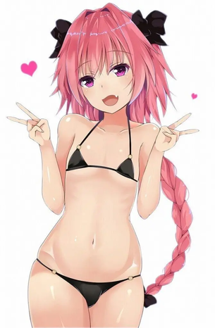 アストルフォのおっぱいを好き放題ヤリ放題な二次エロ画像【Fate Grand Order】