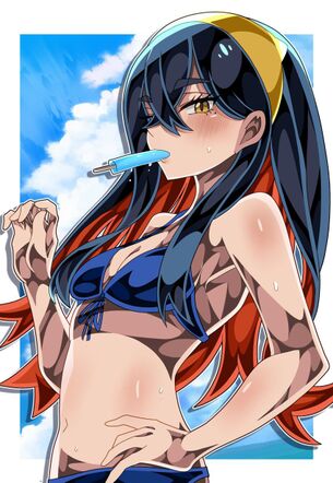 【黒髪】美しく艷やかな黒髪美少女画像まとめた　その29【二次画像】