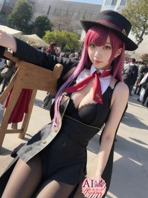 【謎コス】架空のコスプレイヤーさんの画像を生成しようとしたら謎のコスプレ画像が生成された三次風画像 黒タイツ編 part2【AI画像】