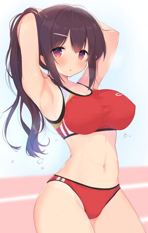 【二次】細くくびれたウェストがセクシーなエロ画像 Part３
