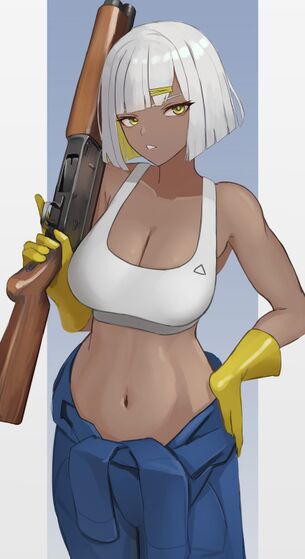 【褐色肌】二次褐色美少女が集まるスレ　その26【二次画像】