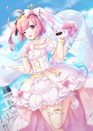 【二次元】ウェディングドレス姿の純白美少女達のエロ画像 Part.23 50枚
