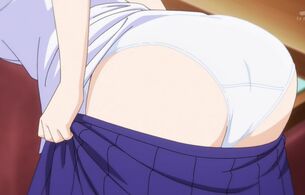 アニメ『一畳間まんきつ暮らし！』2話で女の子のえっちなパンツ丸見えやバニー姿など！