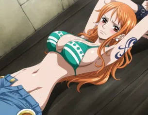 【ONE PIECE】ナミの2次元エロ画像＆エロイラスト Part9