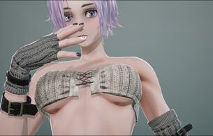 『コードヴェイン2』キャラクリ体験版でえっちなおっぱいの大きさ自由自在やエロ衣装など！