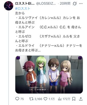【悲報】『コードギアス』のルルーシュさん、4人の妻を孕ませて子供を産ませていた