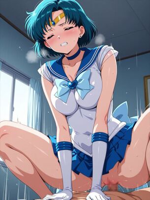 [セーラームーン][エロ画像]セーラーマーキュリー(水野亜美)が筆おろししてくれたよ♪