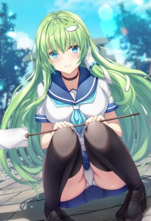 【二次元】パンチラ・モロパンしている美少女達のエロ画像 Part.24 50枚