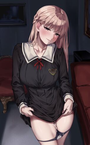 【二次エロ】パンツ脱ぎかけ女子、その途中感が一番アカン件ｗ