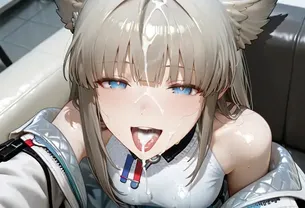 [アークナイツ：エンドフィールド][エロ画像]ペリカをザー飲してもらったよ～♪