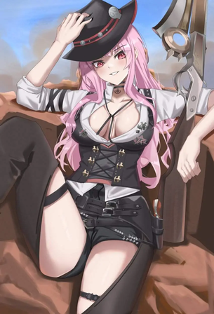 【ホロライブ】森カリオペのえっちでかわいい二次エロ画像