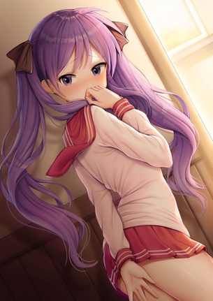 【非・微エロ】日曜日の紫髪美少女画像まとめ その１１５