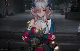 『アークナイツ：エンドフィールド』えっちなムチムチおっぱいのお姉さんがエロいパンチラ！