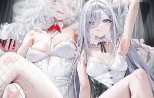 アニメ『死亡遊戯で飯を食う。』BD店舗特典でエロいバニーやバスタオル姿のエロイラスト！