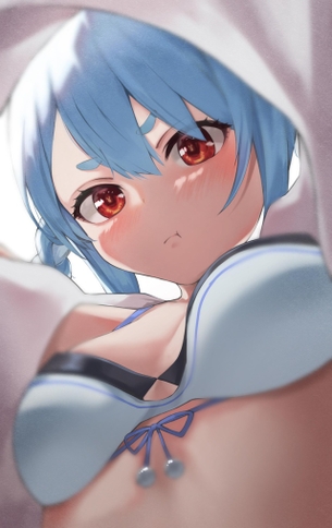 【ホロライブ】兎田ぺこらでエロ漫画のように好き放題シコリまくり画像
