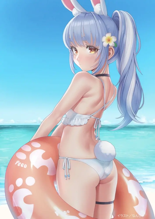 【エロ画像】ホロライブのエロコスプレの参考にしたくなる兎田ぺこらのキャラクター画像