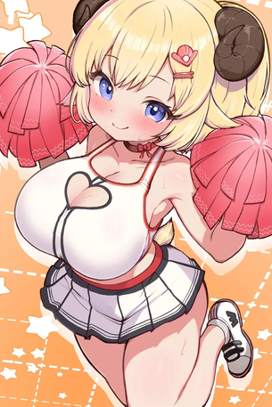【ホロライブ】角巻わためのオナネタにできる二次エロ画像