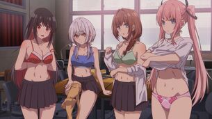 【画像】女の子の下着が見れるアニメは良いね