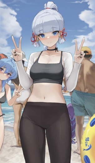 ダブルピースの画像ください