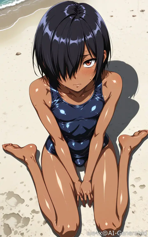 [サマーウォーズ][エロ画像]池沢佳主馬(男の娘)の股間の膨らみで欲情したよ♪