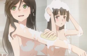 アニメ『綺麗にしてもらえますか。』7話と8話でエロい入浴や水着など撮影するシーン！