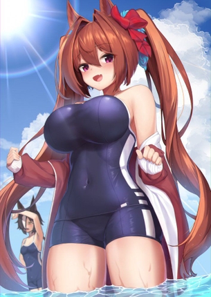 【二次】学生時代に戻りたくなるスク水美少女の画像くれ　その21【44枚】
