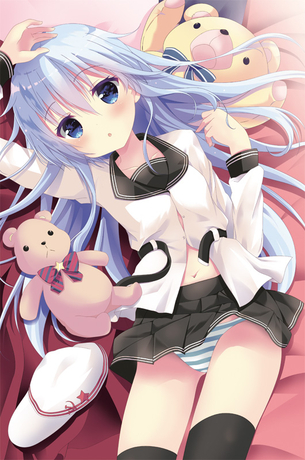 【非・微エロ】水曜日の青髪美少女画像まとめ その１２５