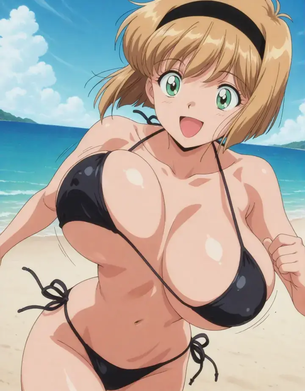 [地獄先生ぬ～べ～][エロ画像]細川美樹(ほそかわみき)のおっぱいにチ〇コが隆起したよ♪