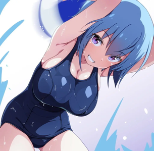 スク水の二次エロ画像でいい夢みましょ♪