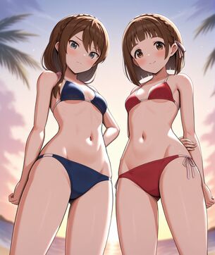 【ローアングル】見上げる視点なら何でもエロくなるか検証するスレ　その38【二次画像】