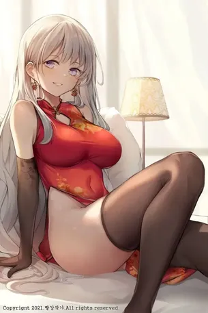威力バツグンなチャイナドレスの二次エロ画像詰め合わせ 20枚