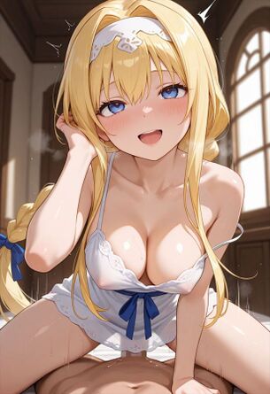 アリス・シンセシス・サーティの中出しエッチのエロ画像 500枚【SAO(ソードアート・オンライン)】