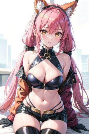 【AIイラスト】ピンク髪の女の子のAI画像まとめ【アニメ調】 Part 4 [AI Generated]