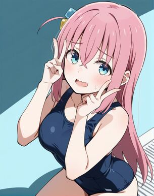 【スク水】あの日、もっと見ておけばよかったスク水画像がこちら…　その4【二次画像】