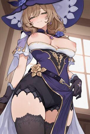 【原神】リサの抜けるセックス写真画像集