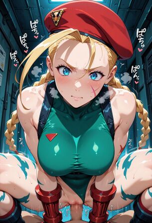 キャミィ・ホワイトの中出しエッチのエロ画像 500枚【ストファイ(ストリートファイター)】